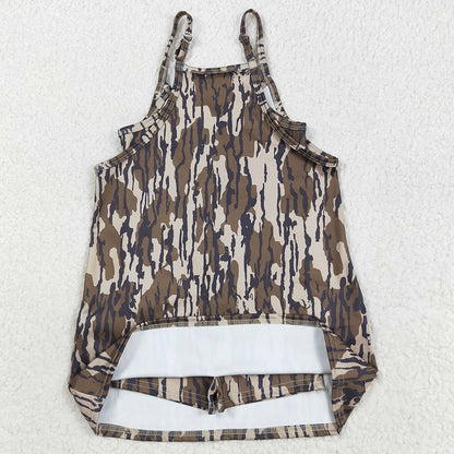 Baby Girls Dress Strap Bottomland Camo Pockets Yoga Dresses GSD2720 8.9