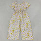 Baby Girls Jumpsuits Short Sleeve Colorful Flowers Jumpsuits SR4196
