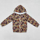 Baby Boys Clothes Tops Camo Hunting Hooded Long Sleeve Zip Jackets Tops BT0762