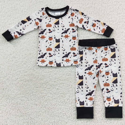 Boutique Baby Boys Pajamas Halloween Kids Sleepwear Sets BLP0276