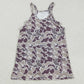Baby Girls Dress Strap Gray Camo Pockets Yoga Knee Length Dresses GSD2719 9.1