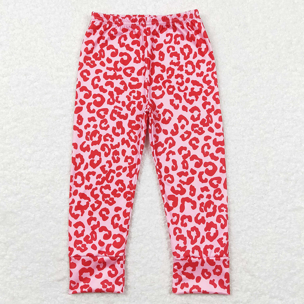 Baby Girls Pants Toddler Pink Leopard Elastic Pants P0386