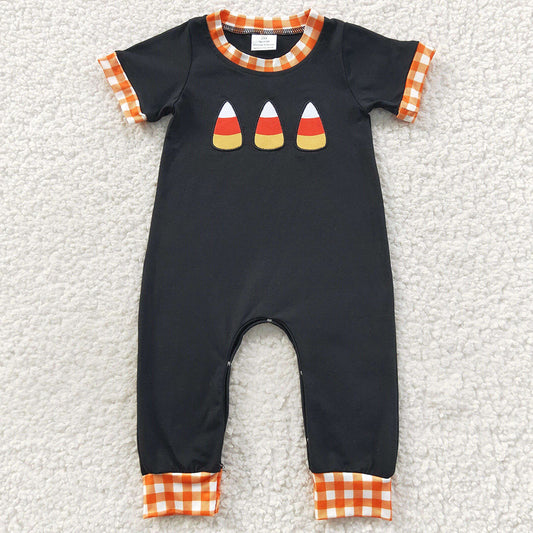 Halloween Boys Romper Embroidery Candy Boutique Baby Rompers SR0401 SR0400