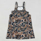 Baby Girls Dress Strap Dark Brown Camo Pockets Knee Length Yoga Dresses GSD2721 9.1
