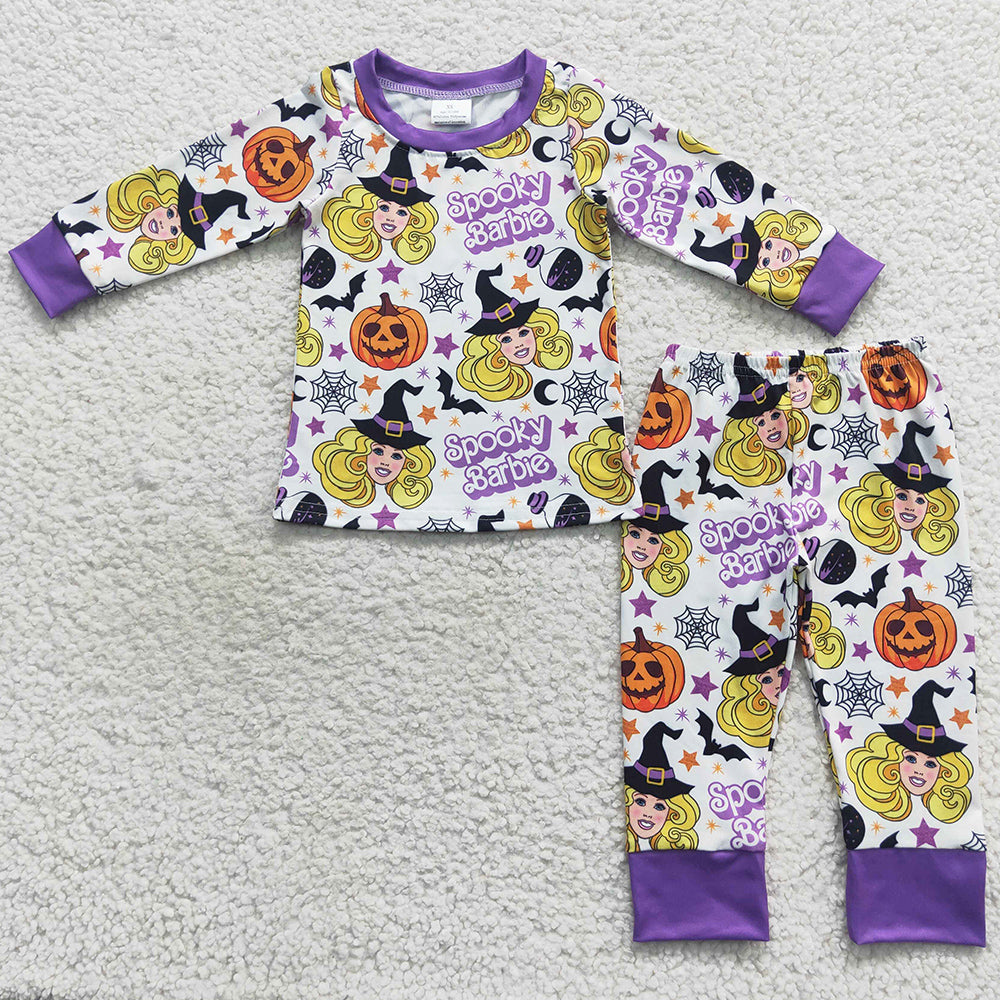 Fashion Baby Kids Pajamas Halloween Nightwear Sets GLP0661