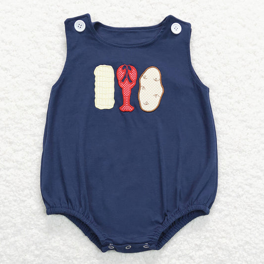 Cute Baby Boys Rompers Lobster Kids Jumpsuits SR0740