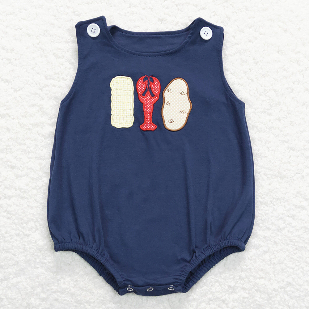 Boutique Infant Baby Girls Romper Sibling Boys Jumpsuits SR0739