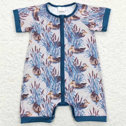 Infant Kids Boys Rompers Duck Print Cute Jumpsuits SR0802