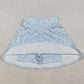 Adult Women Skirts Light Grey Camo Print Yoga Active Skirt Shorts Bottom GLK0133 10.1