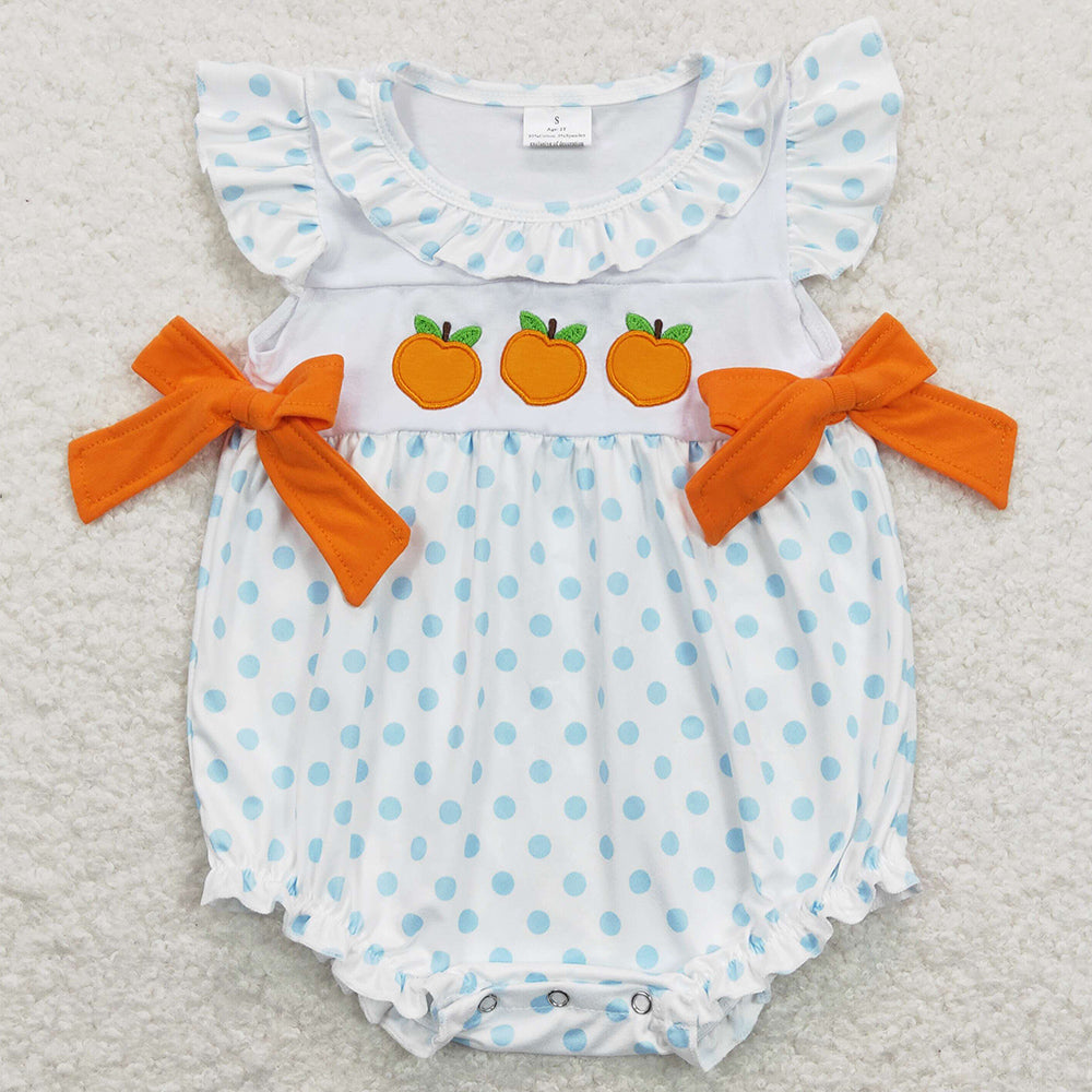 Infant Baby Girls Romper Embroidery Boutique Jumpsuit SR0737