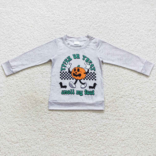 Boutique Boys Clothes Tops Halloween Long Sleeve Shirts BT0320