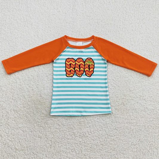 Halloween Kids Boys Clothes Top Long Sleeve Shirts BT0312