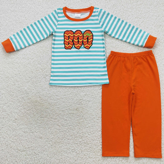 Boys Clothes Cotton Embroidery Halloween Outfits BLP0307