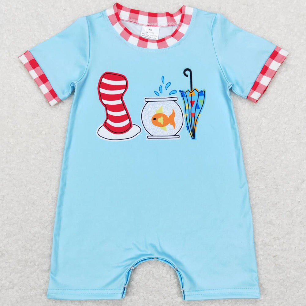 Boutique Cartoon Infant Baby Boys Rompers SR0767