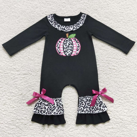 Boutique Baby Girls Rompers Halloween Jumpsuit GLP0717 LR0618