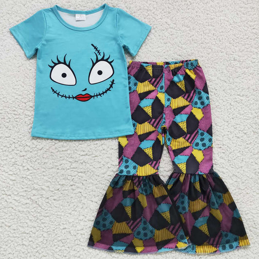 Wholesale Baby Girls Clothes Halloween Bell Pants Sets GSPO0821