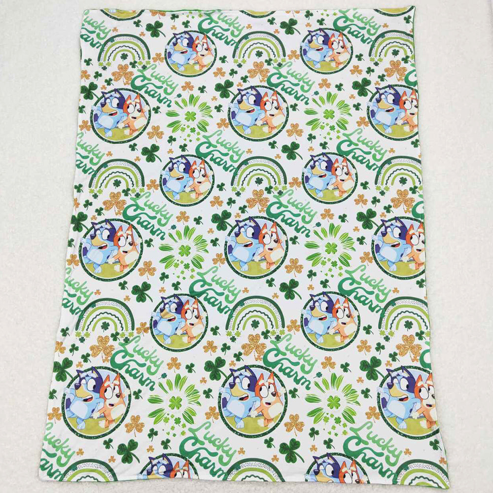 Baby Girls Blankets Lucky Charm St Patrick Day Blankets BL0105