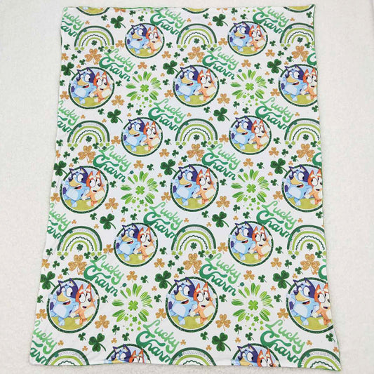 Baby Girls Blankets Lucky Charm St Patrick Day Blankets BL0105