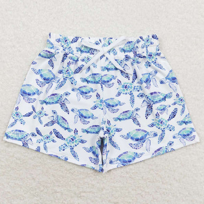 Baby Boys Trunks Sea Turtles Trunk Bottoms Swimsuits S0431