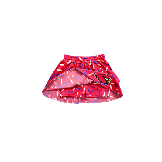 Preorder(moq 5) Baby Girls Red Bird Team Skort Shorts Bottoms 8.1