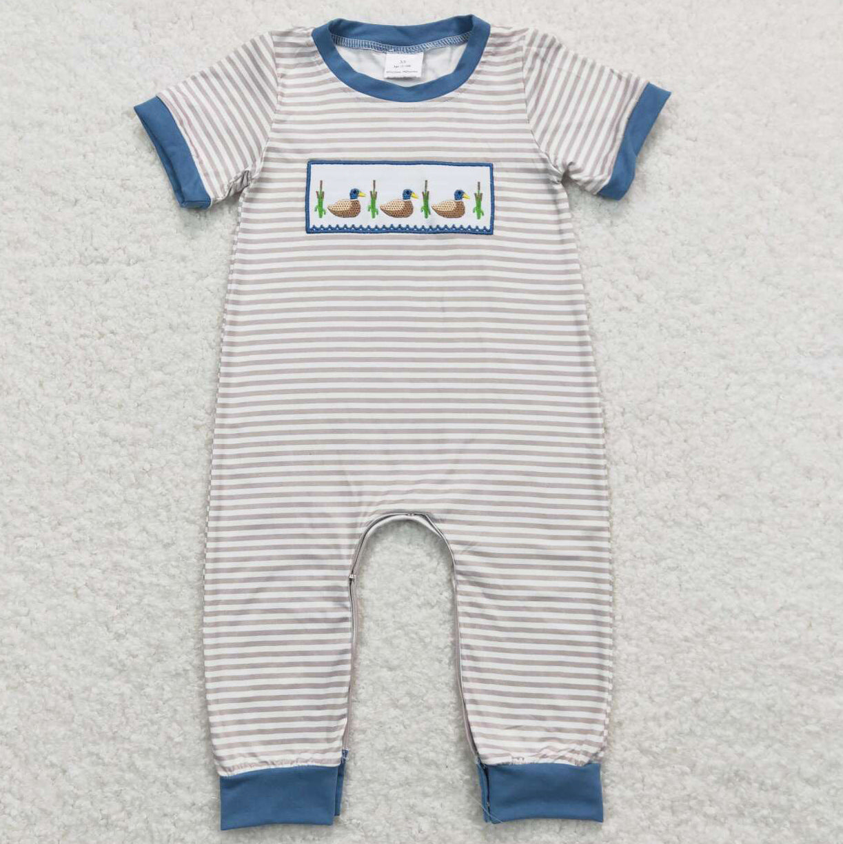 Baby Infant Boys Romper Duck Short Sleeve Rompers SR0947