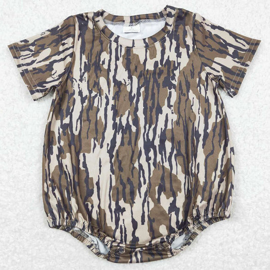 Baby Boys Rompers Camo Branches Short Sleeve Rompers SR1253