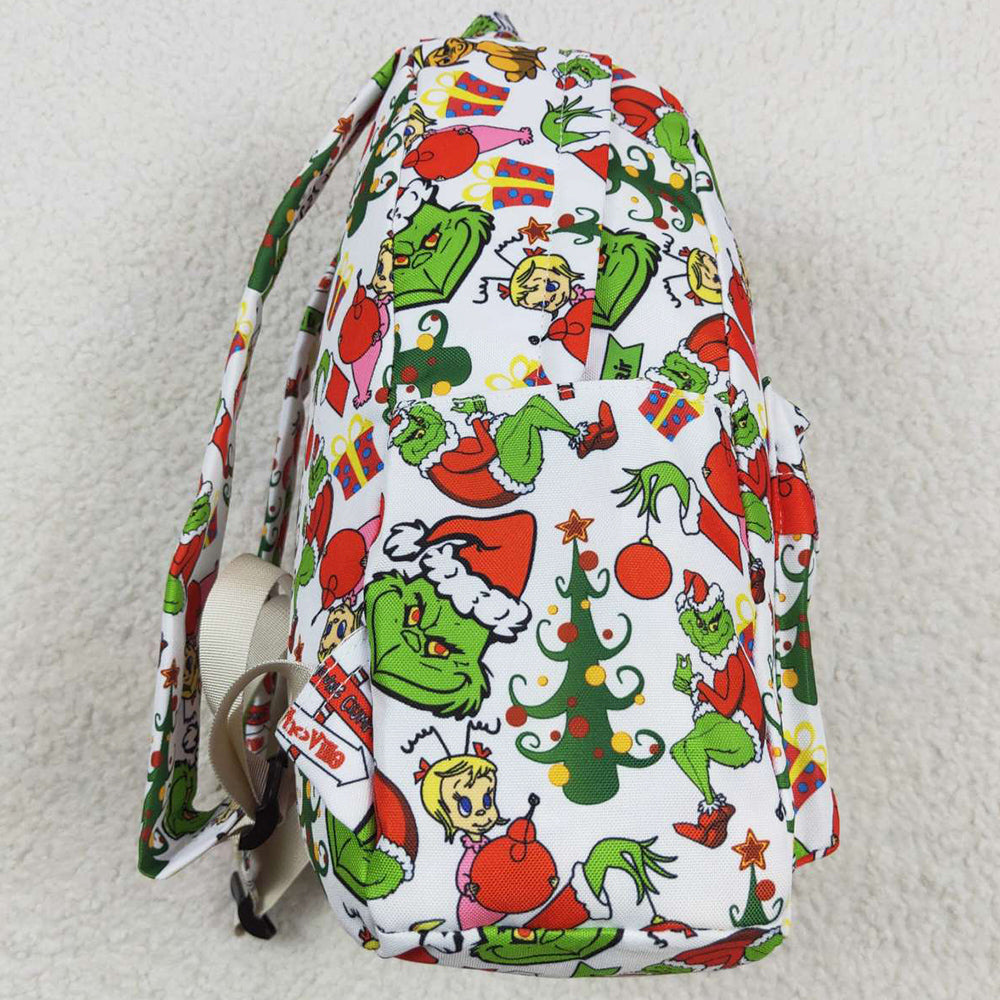 Christmas Baby Girls Backpacks Boutique Back Bags BA0138