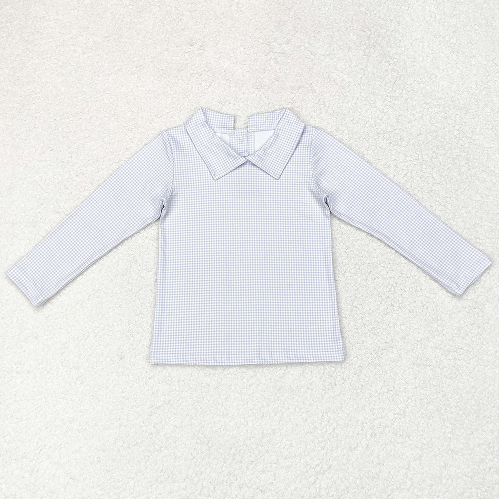 Baby Boys Clothes Tops Blue Long Sleeve Tee Shirts Tops BT0752