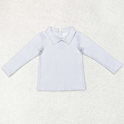 Baby Boys Clothes Tops Blue Long Sleeve Tee Shirts Tops BT0752