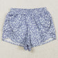 Adult Women Shorts Gray Leopard Yoga Summer Shorts SS0468 5.21