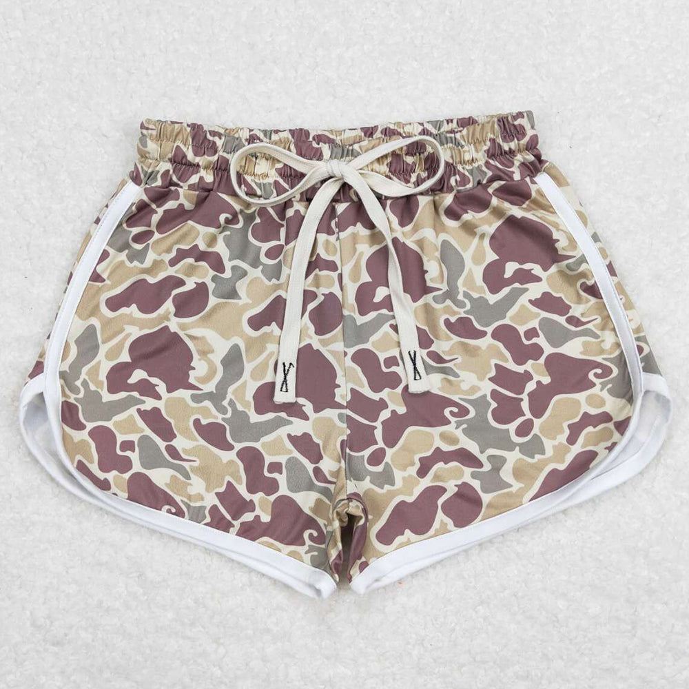 Mommy and Me Shorts Baby Girls Green Camo Summer Shorts SS0177