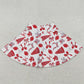 Baby Girls Skirts Red Bows Go Team Yoga Active Skirt Shorts Bottom GLK0141