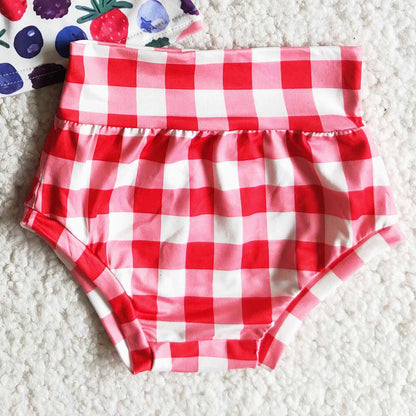 Boutique Baby Girls Bummies Set Summer Kids Girls Clothing Little Girls Bummies Outfit D13-11-1