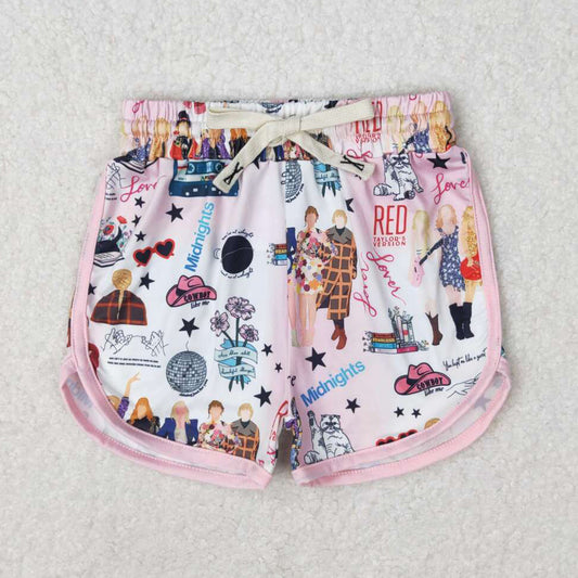 Baby Girls Shorts Butterfly Pink Summer Shorts SS0255