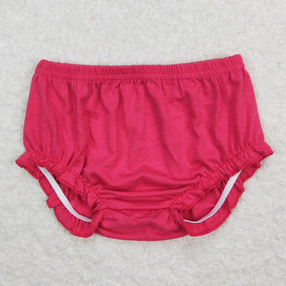 Baby Girls Bottoms Dark Pink Elastic Bummies Bloomers SS0248