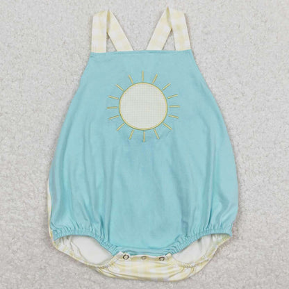 Hot Sale Baby Infant Boys Romper Sun Embroidery Rompers SR1072