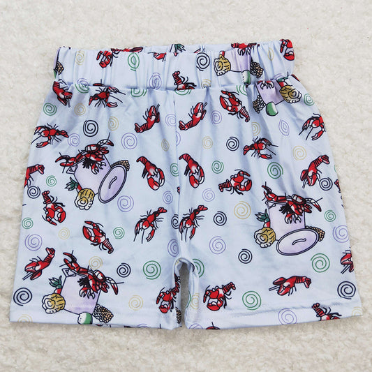 Boutique Baby Boys Crawfish Waistband Summer Shorts SS0220