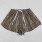 Adult Women Shorts Southern Olive Camo Yoga Active Shorts Bottoms SS0766 1.5
