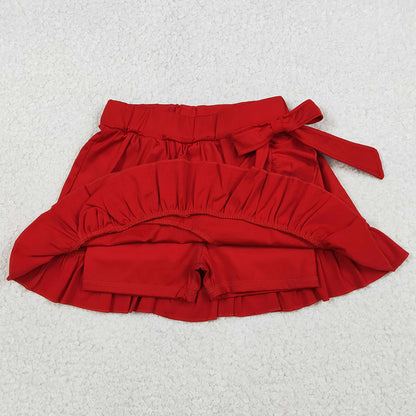Baby Girls Skirts Red Yoga Active Ruffle Skirt Shorts Bottoms GLK0215 1.5