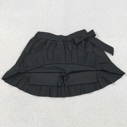 Baby Girls Yoga Clothes Black Yoga Active Ruffle Skirt Shorts Bottoms GLK0218 1.8