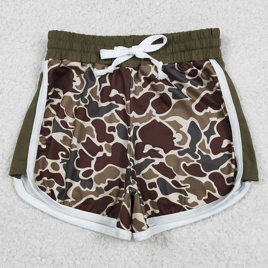 Baby Girls Southern Dark Khaki Camo Shorts Bottom SS0745 12.23