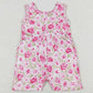 Baby Girls Jumpsuits Flowers Sleeveless Summer Jumpsuits SR1127