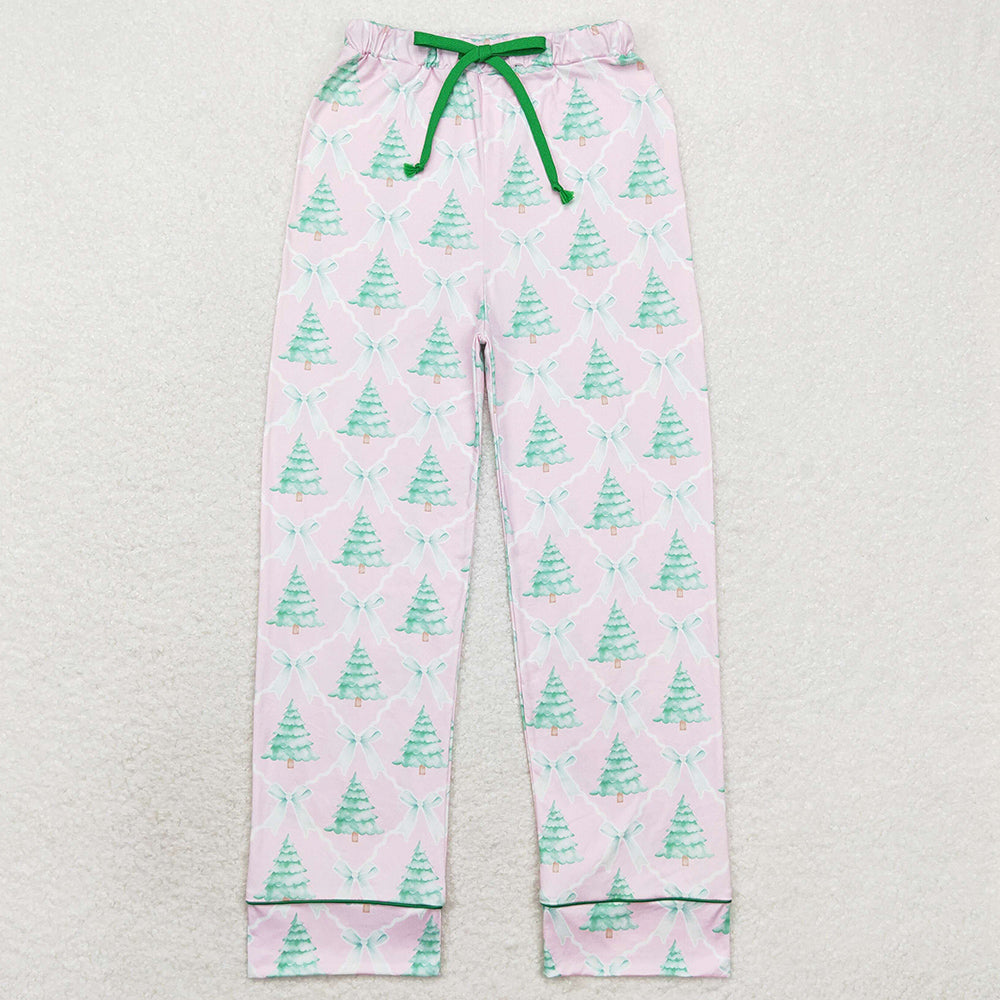 Adult Women Pants Christmas Tree Bottom Pants Pajamas P0491