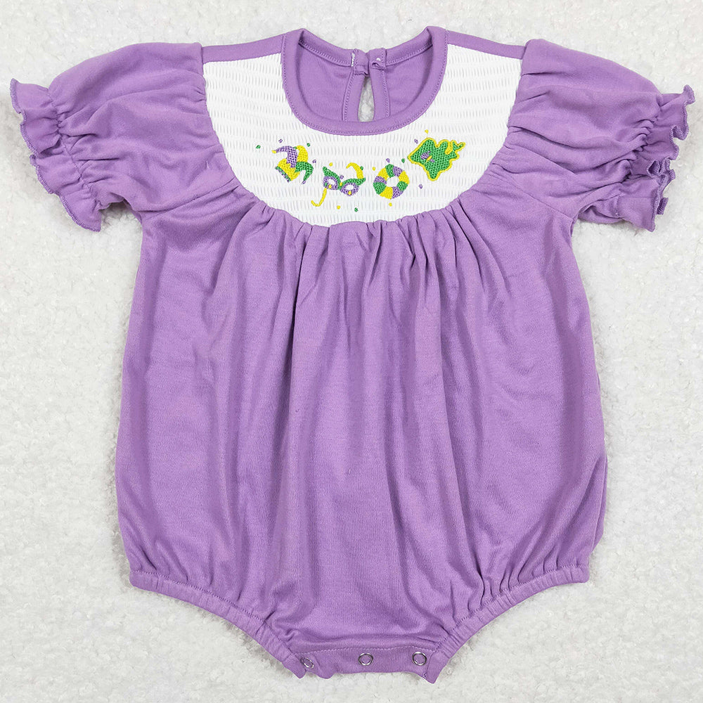 Mardi Gras Infant Baby Rompers SR0472