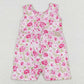 Baby Girls Jumpsuits Flowers Sleeveless Summer Jumpsuits SR1127