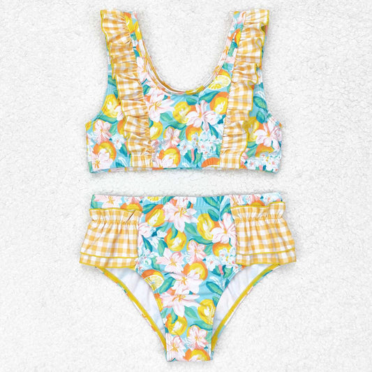 Cute Baby Girls Swimsuits Swimwear Sets S0343