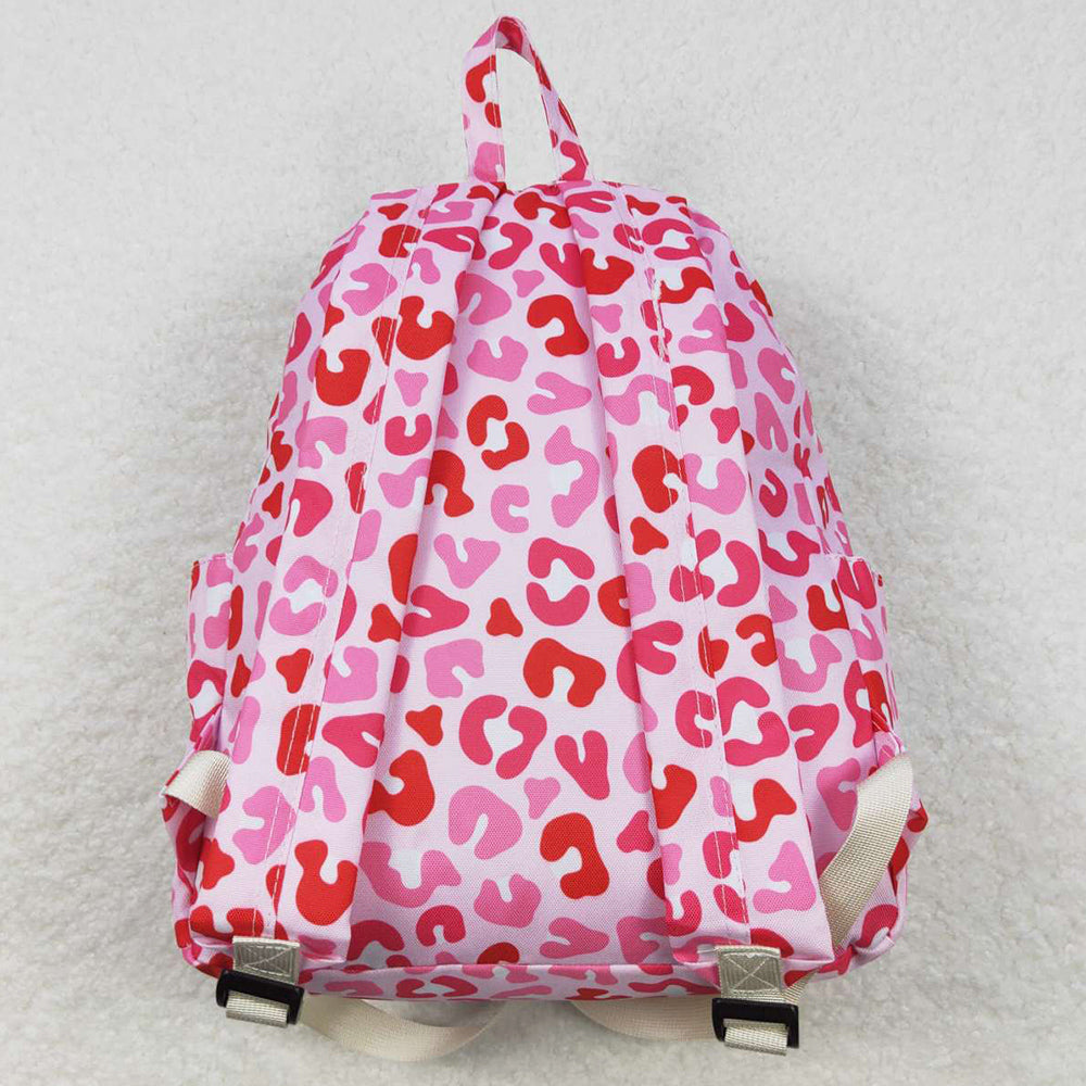 Pink Leopard Kids Girls Backpacks BA0150