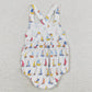 Boutique Infant Baby Girls Rompers Sibling Clothing Boys Romper SR1060