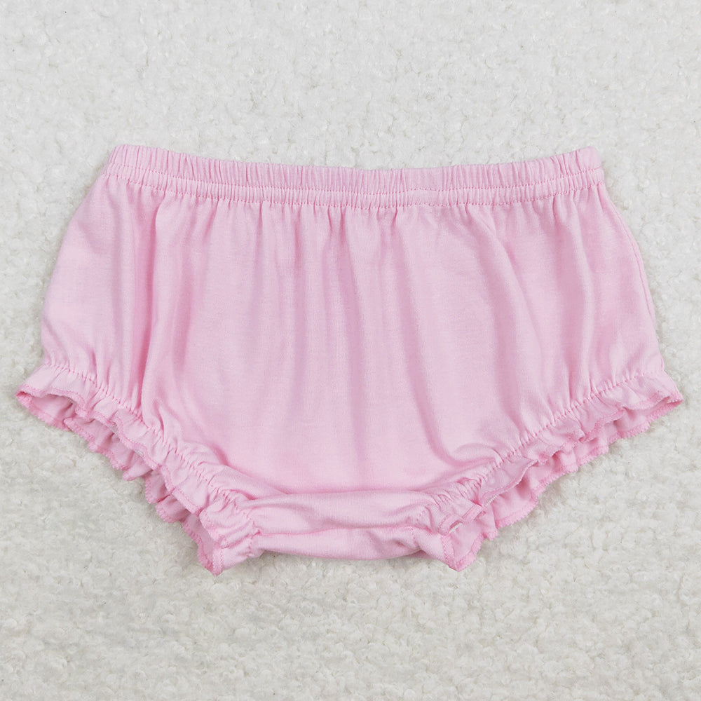 Pink Baby Girls Bummies Shorts SS0340