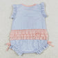 Baby Infant Girls Romper Embroidery Cotton Summer Girls Rompers SR0931